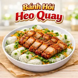 Bánh hỏi Heo Quay (Best Seller) - 53.000 ₫ tại Bánh Mì, Bánh  Hỏi & Xôi Heo Quay - Phú Quý - Nguyễn Thị Nhỏ
