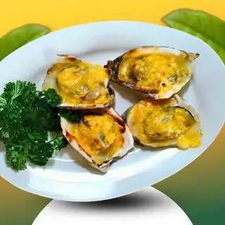 hào sữa nướng phô mai (phần 5 con) - 75.000 ₫ tại Ốc Hoàng - Vũ Tùng