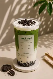 Matcha Oreo Kem Phô Mai - 55.000 ₫ tại Chà.ffé Matcha & Coffee - Đoàn Văn Bơ