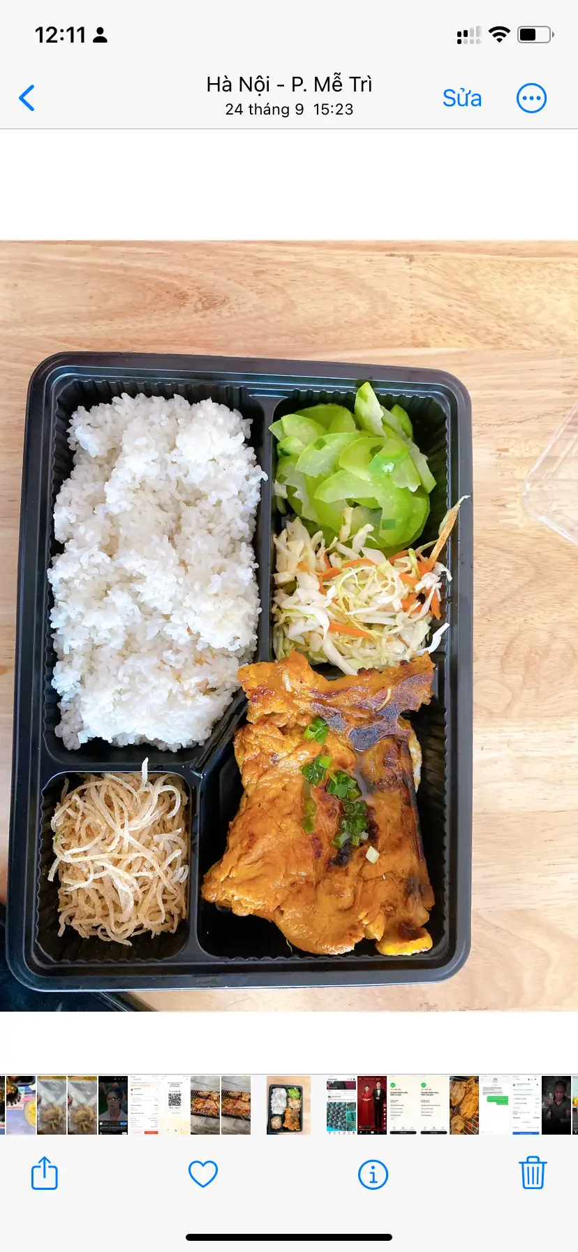 Hình ảnh cơm tấm sườn bì ốp la + coca