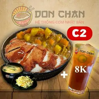 Hình ảnh Combo Carri Gà Chiên + Trà Quất Nha Đam Chỉ 8k