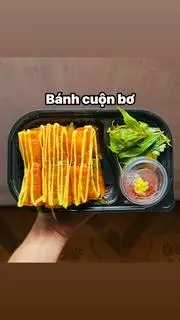 Hình ảnh Bánh tráng đỏ cuộn bơ