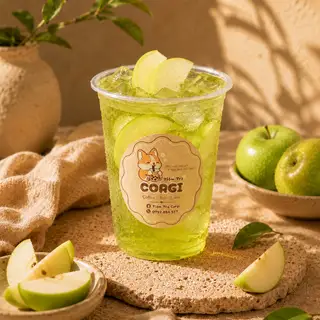 Trà Táo Xanh L - 18.000 ₫ tại Tiệm Trà CORGI - Tea & Latte - Bùi Đình Tuý