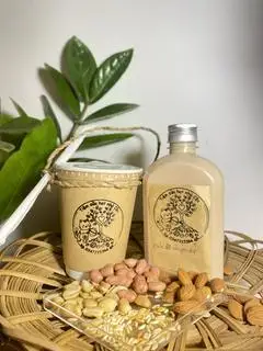 Hình ảnh Sữa Đậu phụng + Hạnh nhân + Gạo rang♥️