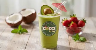 Hình ảnh Sinh tố bơ dừa - ly 500ml
