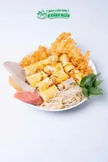 Hình ảnh Bánh ướt trứng đầy đủ