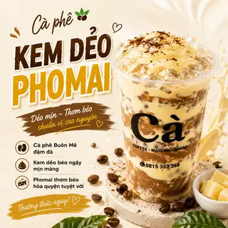 Hình ảnh CÀ PHÊ KEM DẺO PHOMAI