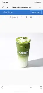 Genmaicha Latte Tàu hũ - 29.000 ₫ tại KAZEN - Matcha & Coffee & More - Đặng Trần Côn