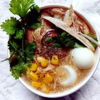 Hình ảnh Súp gà nấm