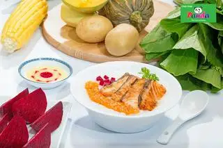 Hình ảnh Cháo cá hồi nhỏ