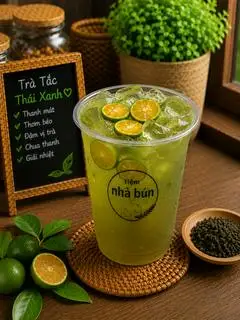 Hình ảnh trà thái xanh 