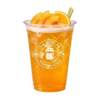 Hình ảnh Trà Kombucha Đào Cam Sả - Healthy