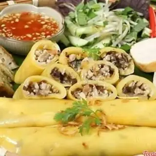 bánh cuốn trứng giò chả - 50.000 ₫ tại Bánh Cuốn Tây Hồ - Đường Số 2