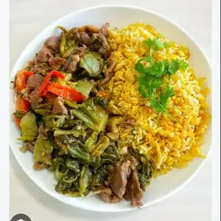 Hình ảnh cơm chiên dưa bò 
