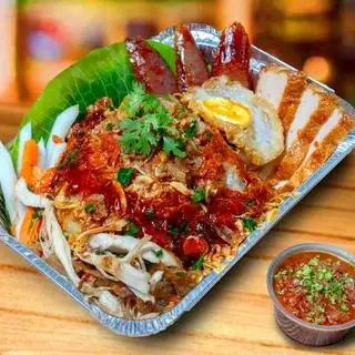 Xôi Mặn Thập cẩm + xá xíu đặc biệt - 68.000 ₫ tại Xôi Mặn Ruốc Tươi - Kim Nguyệt Viên - Nguyễn Đình Chiểu
