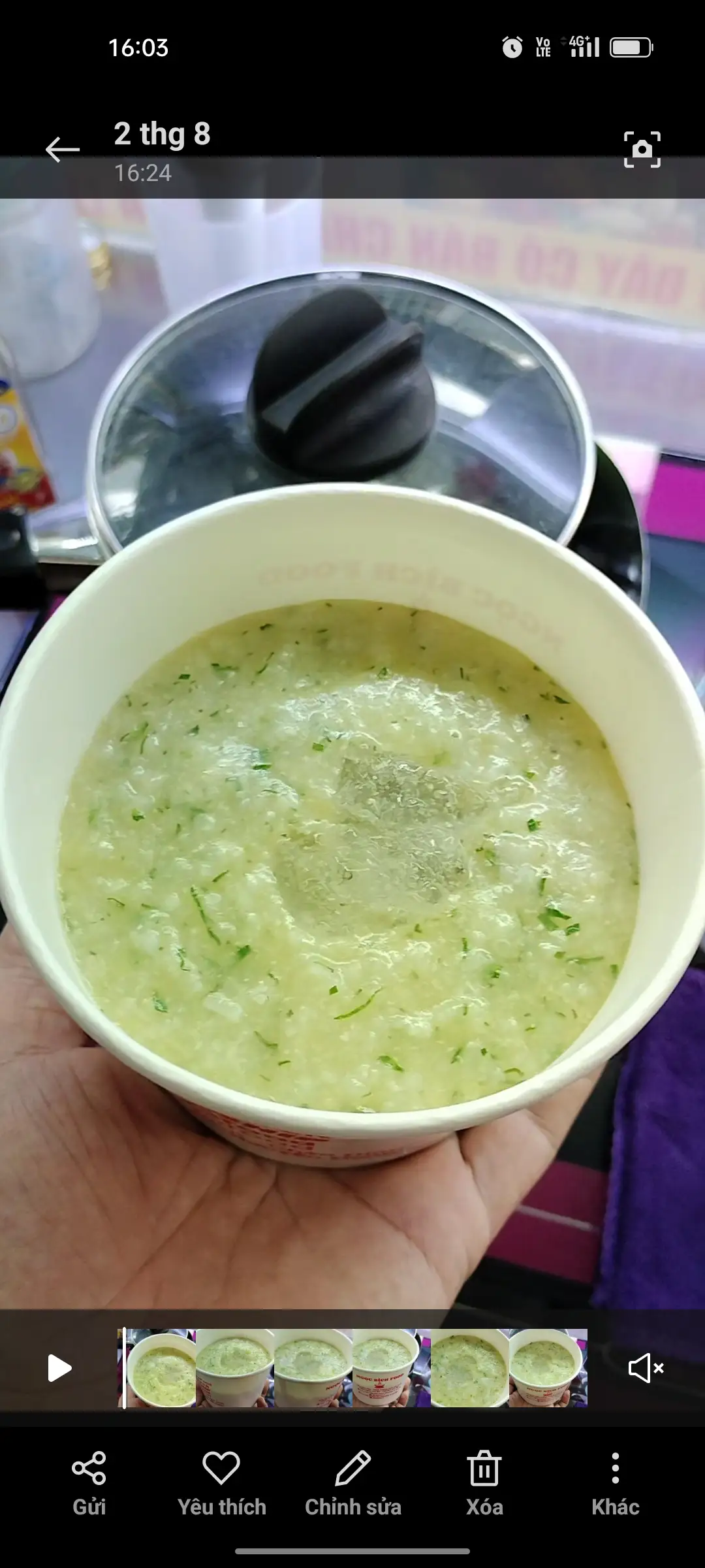 Cháo tổ yến nguyên chất - 40.000 ₫ tại Ngọc Bích - Cháo Dinh Dưỡng - Nguyễn Oanh