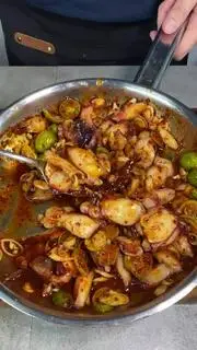Hình ảnh Râu Bạch Tuộc Sốt Thái