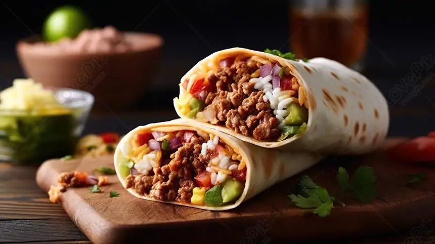 Burrito bò bằm bơ tỏi (cơ bản) - 59.000 ₫ tại Burrito Gấu Béo - Gò Dầu