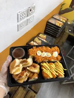 Hình ảnh set bánh tráng mập mì