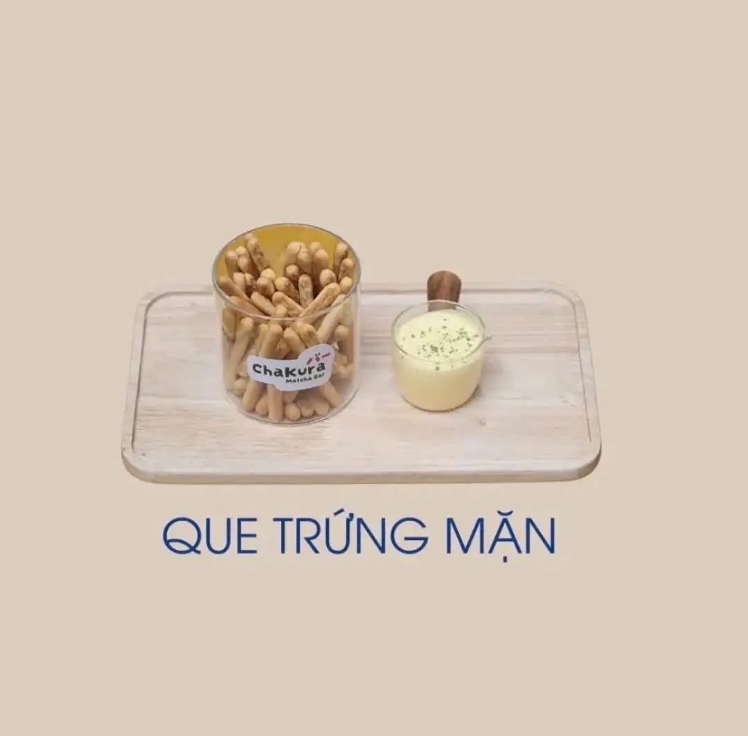 Que kem trứng  - 28.000 ₫ tại Chakura Matcha Bar - Lương Hữu Khánh