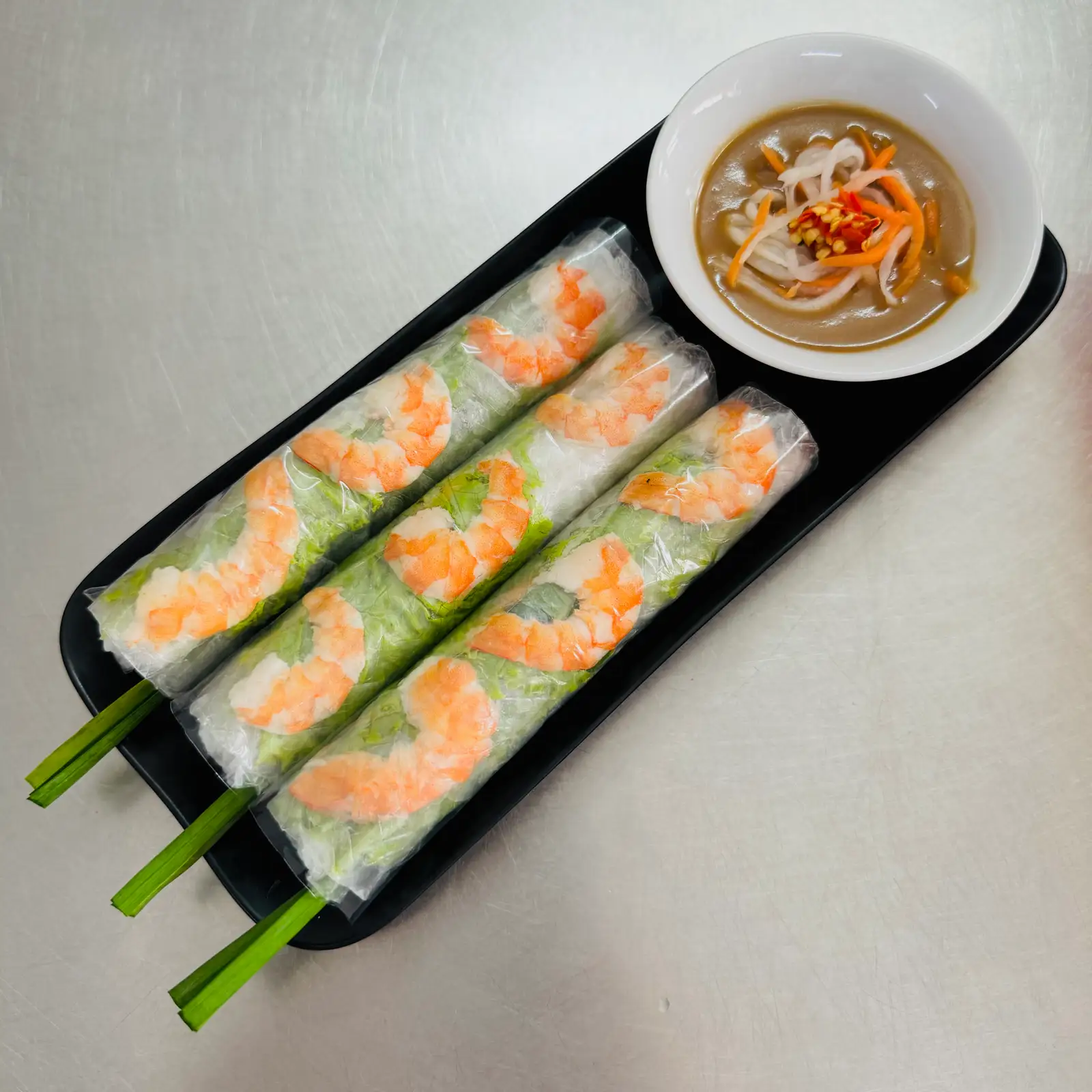 Gỏi cuốn TÔM (1 cuốn) - 15.000 ₫ tại Cô Năm - Bánh Xèo, Bánh Khọt Rau Rừng & Gỏi Cuốn - Đường Số 6