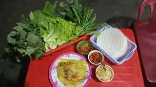 Bánh xèo miền trung mềm - 60.000 ₫ tại Bánh Xèo Miền Trung & Gỏi Cuốn - Chợ Da Sà
