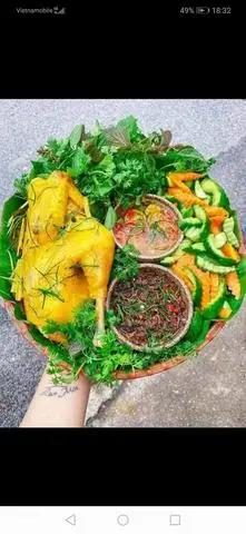 Hình ảnh Gà Ủ Muối ,Nước ép  Hoa Quả & Nem Chua: Hai Lúa
