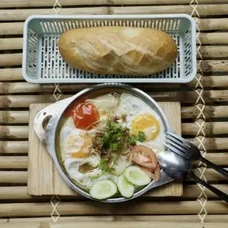 Hình ảnh Ốp la bánh mì