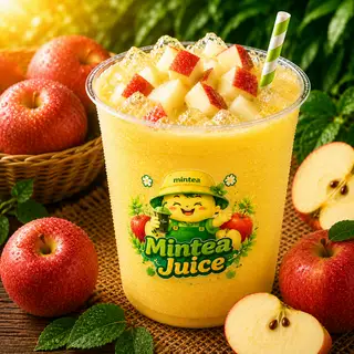 Hình ảnh Sinh Tố Táo Đỏ Mỹ