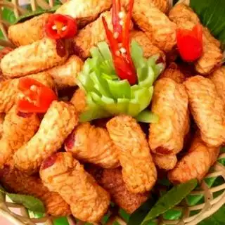 Chả mực xoắn ốc - 15.000 ₫ tại Hiền Bông - Hột Vịt Lộn & Cá Viên Chiên - Phan Văn Trị