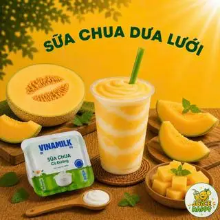 Hình ảnh Sữa Chua Dưa Lưới