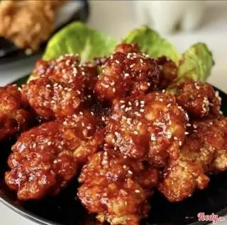 Hình ảnh Gà viên sốt cay ngọt