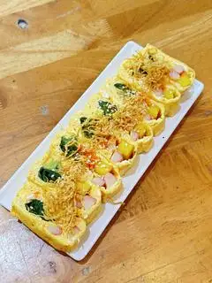 Hình ảnh Trứng Cuộn Thanh Cua Chà Bông