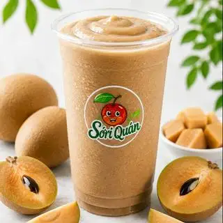 SINH TỐ SAPOCHE + CÀ PHÊ - 35.000 ₫ tại Sơ Ri Quán - Sinh Tố & Nước Ép - Điện Biên Phủ