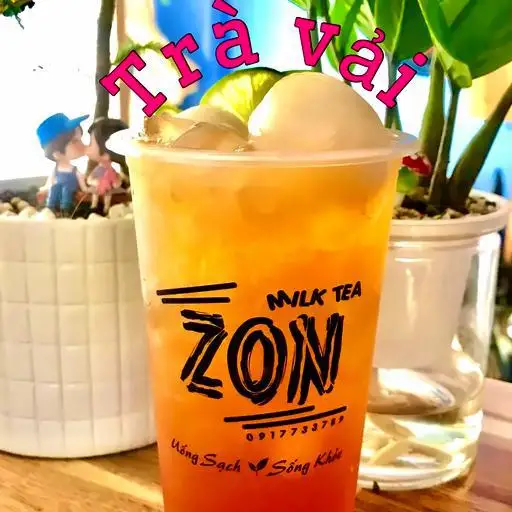 Trà trái vải - 45.000 ₫ tại Zon Milk Tea - Trà Sữa Nhà Làm & Ăn Vặt - Cách Mạng Tháng Tám