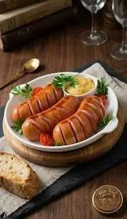 Xúc Xích Đức - 1 Que - 18.000 ₫ tại Cá Viên Chiên & Đồ Ăn Vặt Mộc Food - Cách Mạng Tháng 8