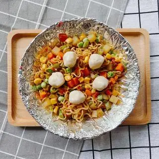 Hình ảnh Mì trộn cá viên