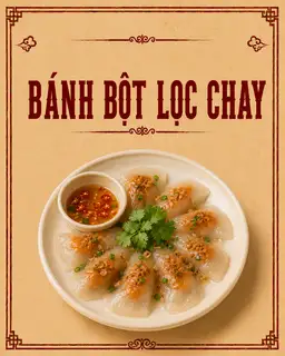 BÁNH LỌC  - 31.000 ₫ tại Chay 757 - Hủ Tiếu Chay & Bún Riêu Chay - Vườn Chuối