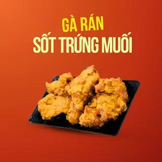 Hình ảnh Gà sốt trứng muối 1/4 con