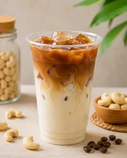 Hình ảnh Cà phê sữa hạt điều
