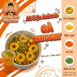 Hình ảnh Mì Trộn Indomie Gà Nugget