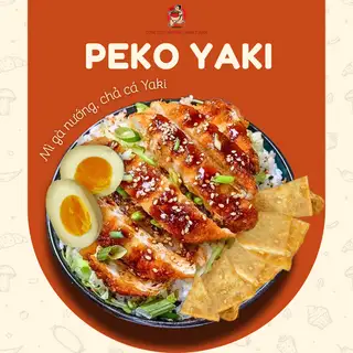 Mì gà nướng chả cá Yaki - 52.200 ₫ tại Peko Yaki - Cơm Thịt Nướng Nhật Bản - Trần Khánh Dư