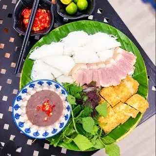 Hình ảnh Bún đậu thịt bắp giò luộc
