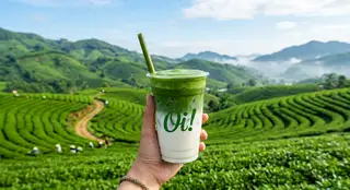 Hình ảnh Matcha sữa hạt