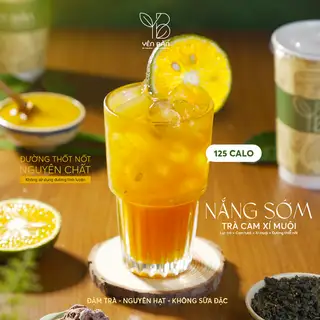 NẮNG SỚM (TRÀ CAM XÍ MUỘI) - 55.000 ₫ tại Yên Bản - Trà Sữa Hạt Nguyên Vị - Nguyễn Thị Minh Khai