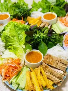 Hình ảnh Nem nướng Nha Trang size lớn