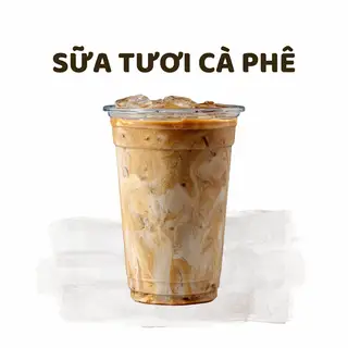 Hình ảnh Sữa tươi cà phê