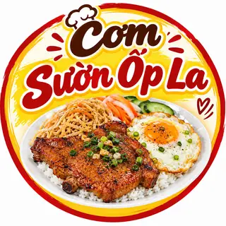 Hình ảnh cơm sườn ốp la