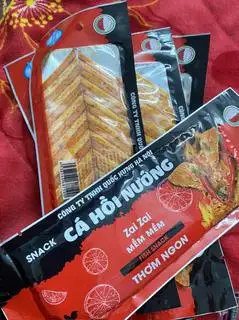 Hình ảnh combo 10 gói cá hồi nướng 