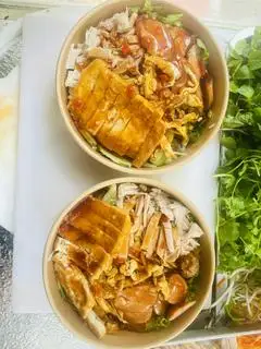 Hình ảnh bún trộn nước tương 